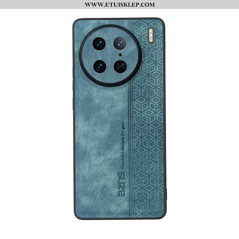 Etui do Vivo X90 Pro Efekt Skóry Azns